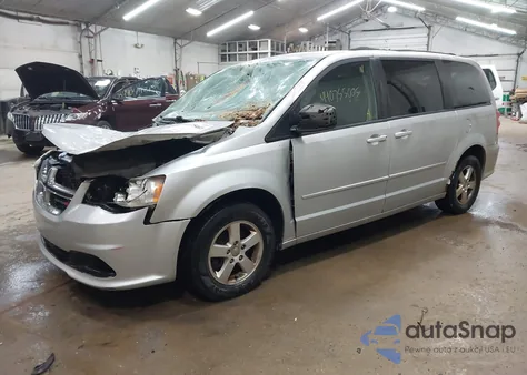 2012 Dodge Grand Caravan Sxt из США, поврежденный, VIN 2C4RDGCG9CR381421